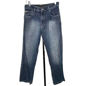 Southpole GrungeY2K‎ Blue Baggy Jeans Size 32x29 Wide Leg Denim Streetwear Skate